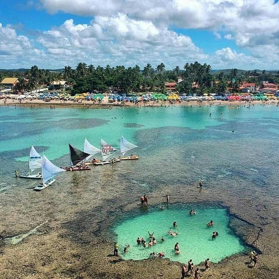 Flat Bem Localizado, Confortavel E A 150 Metros Do Mar Pôrto das Galinhas 外观 照片